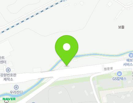 440 Wonmun-ro, Hojeo-myeon, Wonju-si, Gangwon-do, Republic of Korea Map
