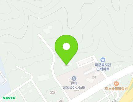 311 Inje-ro, Inje-eup, Inje-gun, Gangwon-do, Republic of Korea Map