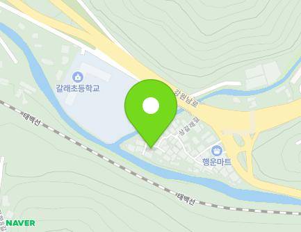 12-19 Sanggallae-gil, Gohan-eup, Jeongseon-gun, Gangwon-do, Republic of Korea Map