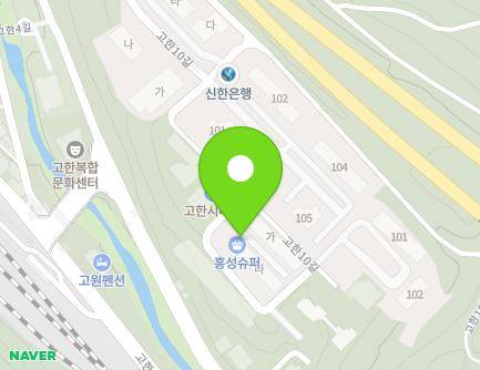 28-14 Gohan 10-gil, Gohan-eup, Jeongseon-gun, Gangwon-do, Republic of Korea Map