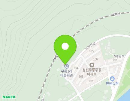 33-20 Meolmi-gil, Nam-myeon, Jeongseon-gun, Gangwon-do, Republic of Korea Map