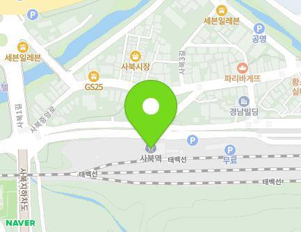 616-12 Jijangcheon-ro, Sabuk-eup, Jeongseon-gun, Gangwon-do, Republic of Korea Map
