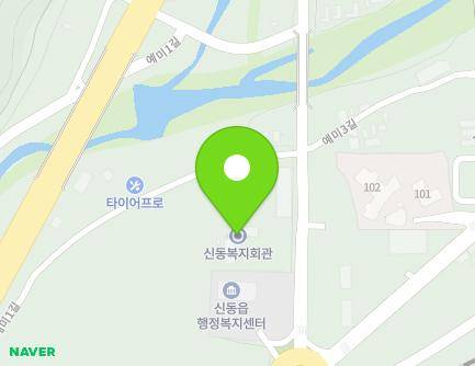 11 Yemi 1-gil, Sindong-eup, Jeongseon-gun, Gangwon-do, Republic of Korea Map