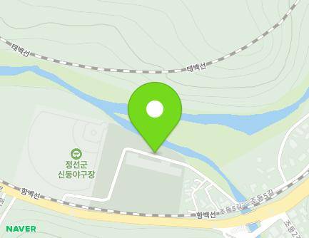 211 Hambaek-ro, Sindong-eup, Jeongseon-gun, Gangwon-do, Republic of Korea Map