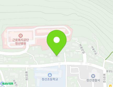 43-1 Bibongan-gil, Jeongseon-eup, Jeongseon-gun, Gangwon-do, Republic of Korea Map