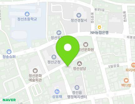 26 Bongyang 3-gil, Jeongseon-eup, Jeongseon-gun, Gangwon-do, Republic of Korea Map