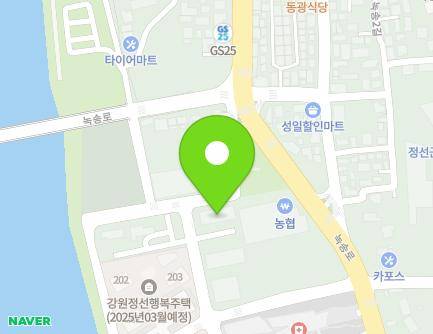 55-11 Noksong-ro, Jeongseon-eup, Jeongseon-gun, Gangwon-do, Republic of Korea Map