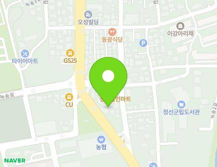 50 Noksong-ro, Jeongseon-eup, Jeongseon-gun, Gangwon-do, Republic of Korea Map