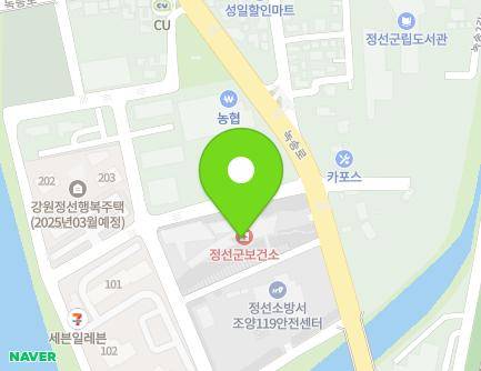 33 Noksong-ro, Jeongseon-eup, Jeongseon-gun, Gangwon-do, Republic of Korea Map