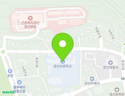 15 Bibong-ro, Jeongseon-eup, Jeongseon-gun, Gangwon-do, Republic of Korea Map