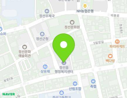 1331 Jeongseon-ro, Jeongseon-eup, Jeongseon-gun, Gangwon-do, Republic of Korea Map