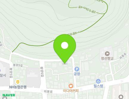82 Bibongan-gil, Jeongseon-eup, Jeongseon-gun, Gangwon-do, Republic of Korea Map