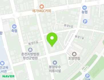 10 Bongyang 6-gil, Jeongseon-eup, Jeongseon-gun, Gangwon-do, Republic of Korea Map