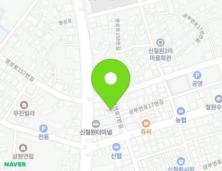 9 Sambuyeon-ro 7beon-gil, Galmal-eup, Cheorwon-gun, Gangwon-do, Republic of Korea Map