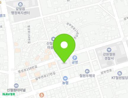 6 Sambuyeon-ro 17beon-gil, Galmal-eup, Cheorwon-gun, Gangwon-do, Republic of Korea Map