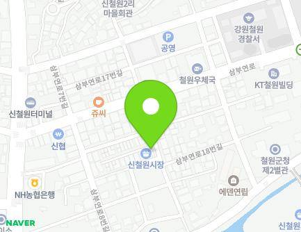12-3 Sambuyeon-ro 18beon-gil, Galmal-eup, Cheorwon-gun, Gangwon-do, Republic of Korea Map