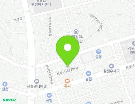 3-10 Sambuyeon-ro 17beon-gil, Galmal-eup, Cheorwon-gun, Gangwon-do, Republic of Korea Map