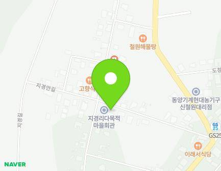 19 Jigyeongan-gil, Galmal-eup, Cheorwon-gun, Gangwon-do, Republic of Korea Map