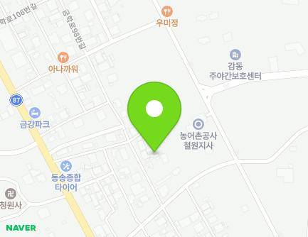 16 Geumhak-ro 88beon-gil, Dongsong-eup, Cheorwon-gun, Gangwon-do, Republic of Korea Map