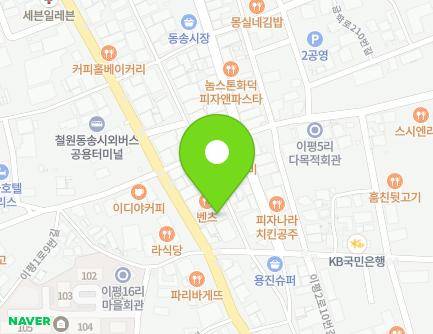 4-12 Geumhak-ro 210beon-gil, Dongsong-eup, Cheorwon-gun, Gangwon-do, Republic of Korea Map