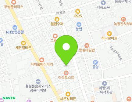 8 Geumhak-ro 218beon-gil, Dongsong-eup, Cheorwon-gun, Gangwon-do, Republic of Korea Map