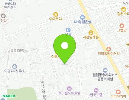 14 Dongsongsijang-gil, Dongsong-eup, Cheorwon-gun, Gangwon-do, Republic of Korea Map