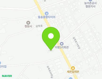 69 Geumhak-ro, Dongsong-eup, Cheorwon-gun, Gangwon-do, Republic of Korea Map