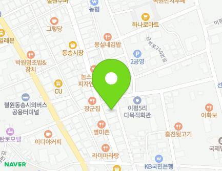 8-1 Geumhak-ro 210beon-gil, Dongsong-eup, Cheorwon-gun, Gangwon-do, Republic of Korea Map