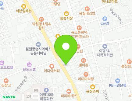 206 Geumhak-ro, Dongsong-eup, Cheorwon-gun, Gangwon-do, Republic of Korea Map
