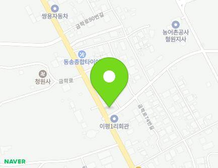 74 Geumhak-ro, Dongsong-eup, Cheorwon-gun, Gangwon-do, Republic of Korea Map