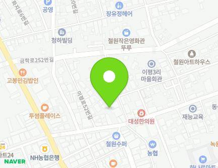 7 Ipyeong-ro 46beon-gil, Dongsong-eup, Cheorwon-gun, Gangwon-do, Republic of Korea Map