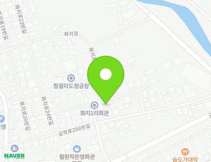 24 Hwaji-ro 24beonan-gil, Cheorwon-eup, Cheorwon-gun, Gangwon-do, Republic of Korea Map