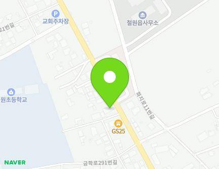 297-2 Geumhak-ro, Cheorwon-eup, Cheorwon-gun, Gangwon-do, Republic of Korea Map