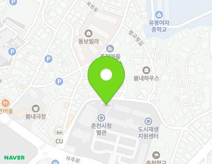 3 Sakju-ro, Chuncheon-si, Gangwon-do, Republic of Korea Map