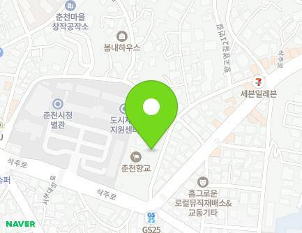 21 Sakju-ro, Chuncheon-si, Gangwon-do, Republic of Korea Map