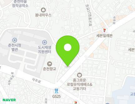 31 Sakju-ro, Chuncheon-si, Gangwon-do, Republic of Korea Map