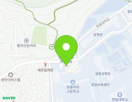 30-1 Bonguisan-gil 22beon-gil, Chuncheon-si, Gangwon-do, Republic of Korea Map