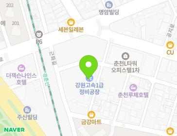 7 Geunhwa-gil, Chuncheon-si, Gangwon-do, Republic of Korea Map