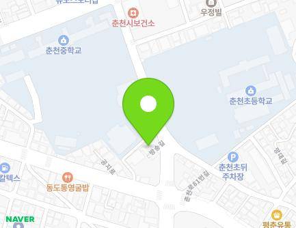22-10 Bangsong-gil, Chuncheon-si, Gangwon-do, Republic of Korea Map