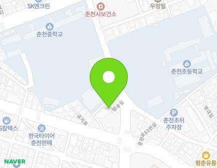 20-3 Bangsong-gil, Chuncheon-si, Gangwon-do, Republic of Korea Map