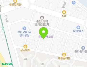 73-11 Bangsong-gil 36beon-gil, Chuncheon-si, Gangwon-do, Republic of Korea Map