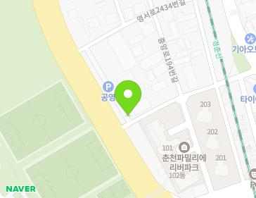 2422 Yeongseo-ro, Chuncheon-si, Gangwon-do, Republic of Korea Map
