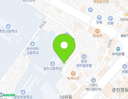 9-1 Nagwon-gil 33beon-gil, Chuncheon-si, Gangwon-do, Republic of Korea Map