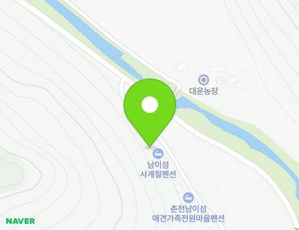 450-5 Seobaek-gil, Namsan-myeon, Chuncheon-si, Gangwon-do, Republic of Korea Map