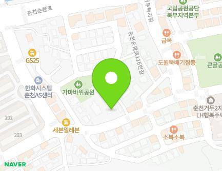 49 Geodutaekji-gil, Dongnae-myeon, Chuncheon-si, Gangwon-do, Republic of Korea Map