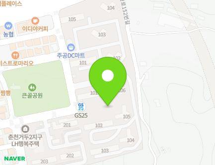 80 Geodutaekji-gil, Dongnae-myeon, Chuncheon-si, Gangwon-do, Republic of Korea Map