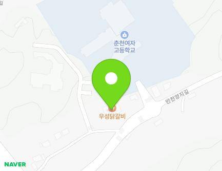 87 Mancheonyangji-gil, Dong-myeon, Chuncheon-si, Gangwon-do, Republic of Korea Map