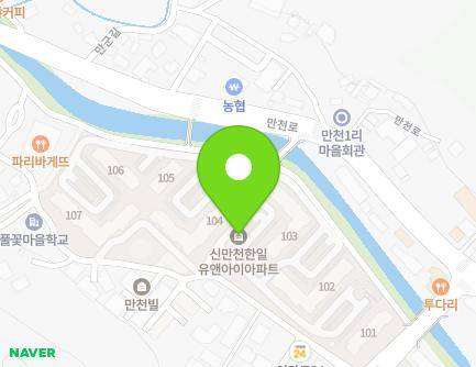107 Mancheon-ro, Dong-myeon, Chuncheon-si, Gangwon-do, Republic of Korea Map