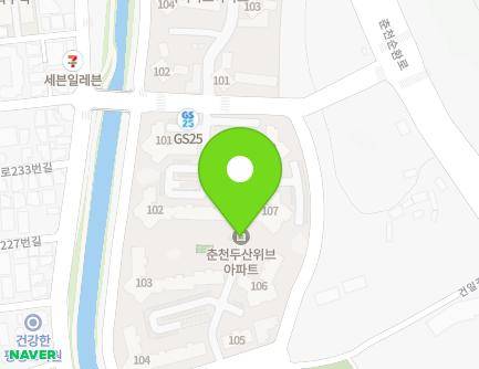231 Sakju-ro, Dong-myeon, Chuncheon-si, Gangwon-do, Republic of Korea Map