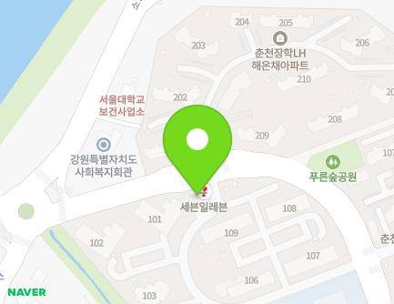 100-1 Soyanggang-ro, Dong-myeon, Chuncheon-si, Gangwon-do, Republic of Korea Map